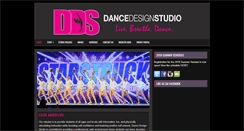Desktop Screenshot of dancedesignstudio.com